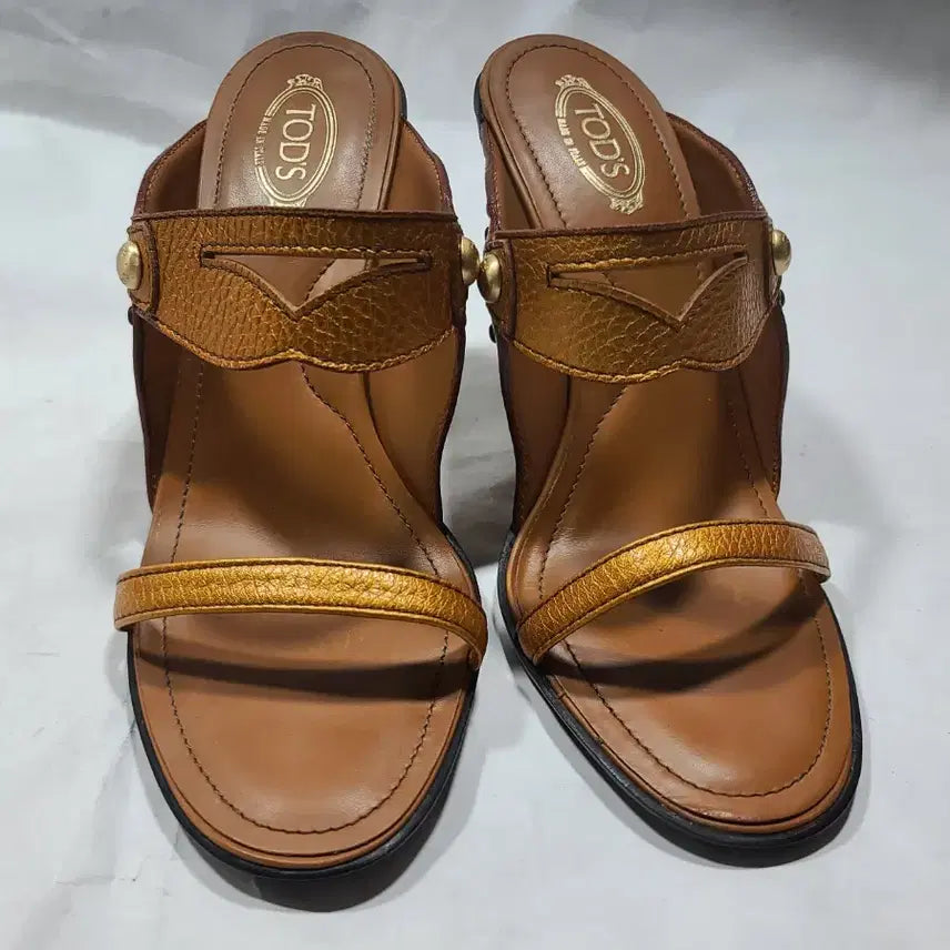 [BUNJANG] Tod's Leather Shoes/Sandals Size 7 1/2 (245) / 토즈(TOD'S) 가죽구두,샌들 7 1/2사이즈(245)
