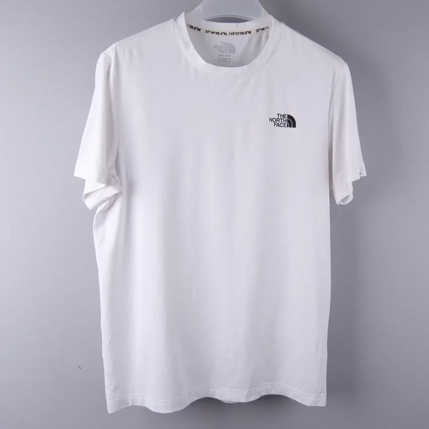 [BUNJANG] The North Face Functional Short Sleeve T-Shirt White (M) / 노스페이스 기능성 반팔 티셔츠 화이트 (M)