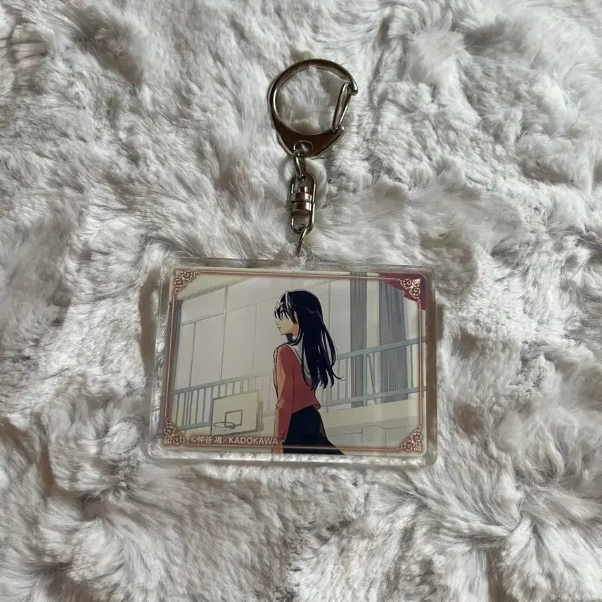 [BUNJANG] Yagate Kimi ni Naru Acrylic Keyring / 이윽고 네가 된다 야가키미 아크릴 키링 굿즈 백합