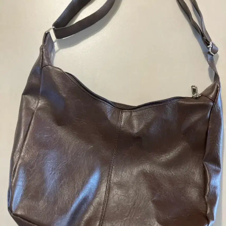 [BUNJANG] Brown Shoulder Bag / 브라운 숄더백