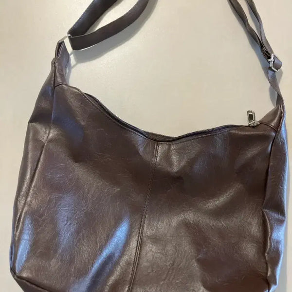 [BUNJANG] Brown Shoulder Bag / 브라운 숄더백