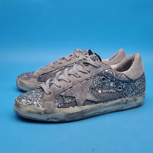 [BUNJANG] Golden Goose Glitter Women's Sneakers / z정품 골든구스 글리터 여성스니커즈230