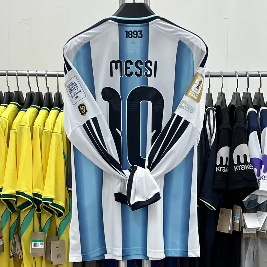 [BUNJANG] Argentina Home No. 10 Messi Football Jersey (26/28) / 26/28 아르헨티나 홈 NO.10 메시 유니폼