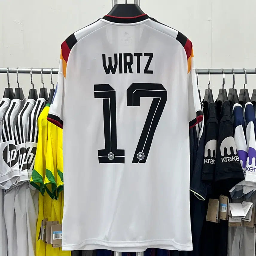 [BUNJANG] Germany Home Football Jersey #17 Wirtz / 26/28 독일 홈 No 17 비르츠 유니폼