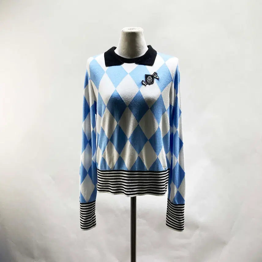 [BUNJANG] Castelbajac 2022 Women's Golf Knit Size 95 / 까스텔바작 2022 여성골프니트 95 진스센스