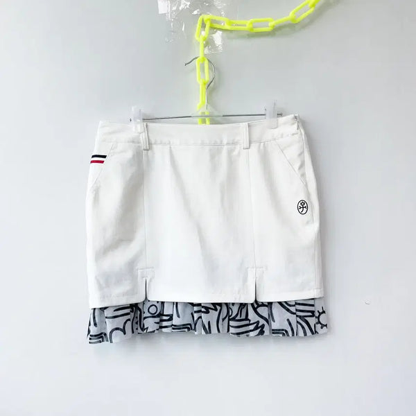 [BUNJANG] Castelbajac Women's Golf Lace Skirt Pants 26 / 까스텔바작 여성골프 레이스치마바지 26 진스센스