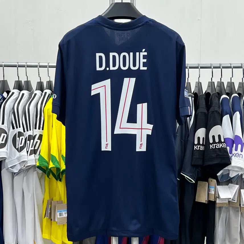 [BUNJANG] Paris Saint-Germain 25/26 Home #14 Désiré Doué Jersey / 25/26 파리생제르망 PSG 홈 No 14 데지레 두에 유니폼