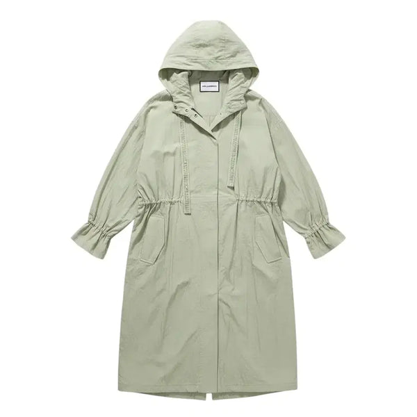 [BUNJANG] Karl Lagerfeld Mint Nylon Hooded Dress / 여성88/ 칼라거펠드 민트 나일론 후드원피스