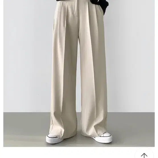 [BUNJANG] Ivory Slacks / 아이보리 슬랙스