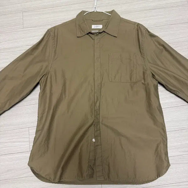 [BUNJANG] Saturdays NYC Cotton Long Sleeve Shirt - Tan/Beige (Size 100) / 세러데이 뉴욕 시티 saturdays newyork city 셔츠 100