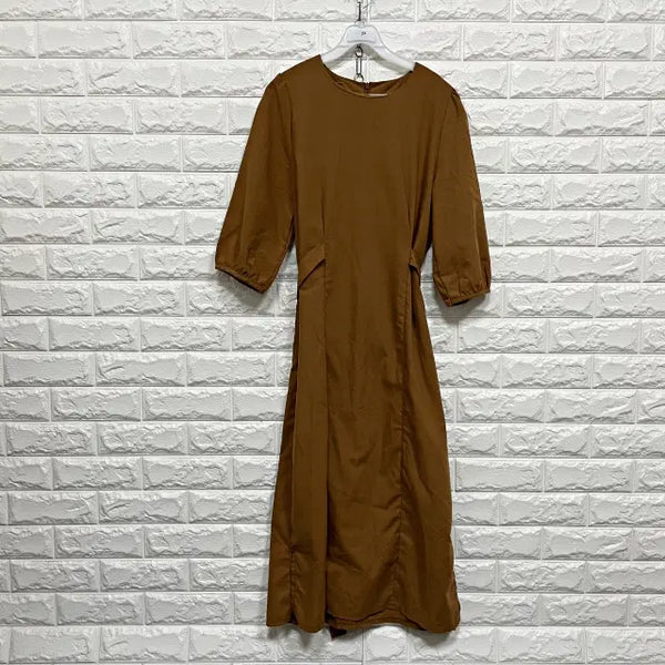 [BUNJANG] 7-Sleeve Midi Dress / 3354) 7부소매원피스