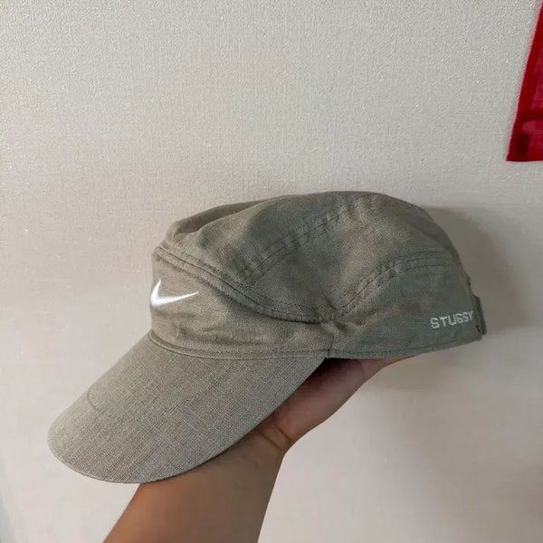 [BUNJANG] Nike x Stussy Collaboration Flycap Beige / 나이키 스투시 콜라보 플라이캡 베이지