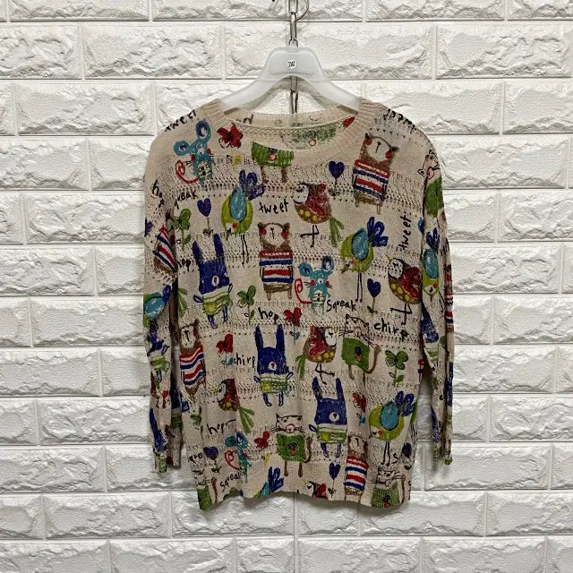 [BUNJANG] Knit T-Shirt / 3367) 니트티셔츠