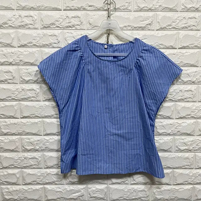[BUNJANG] Stripe Blouse / 3372) 스트라이프 블라우스