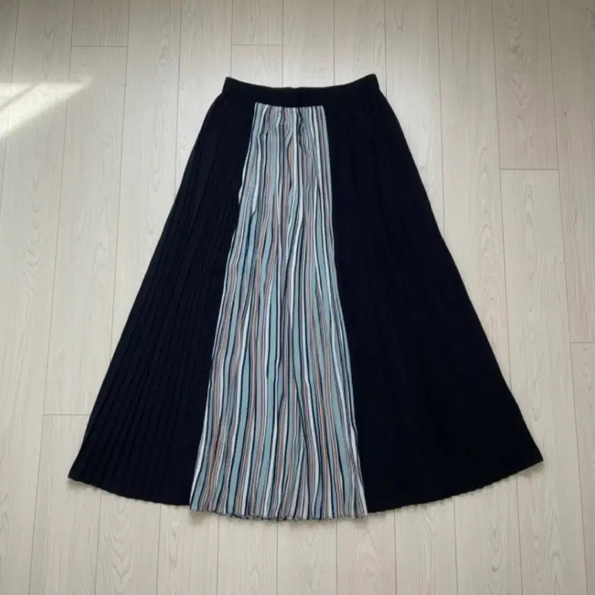 [BUNJANG] Women's 77 Size Pleated Long Skirt / 새상품 77 플리츠 롱 스커트 여성 롱스커트 롱치마 플리츠스커트 새제품