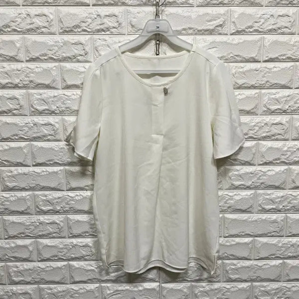 [BUNJANG] Short Sleeve Blouse / 3389) 반팔 블라우스