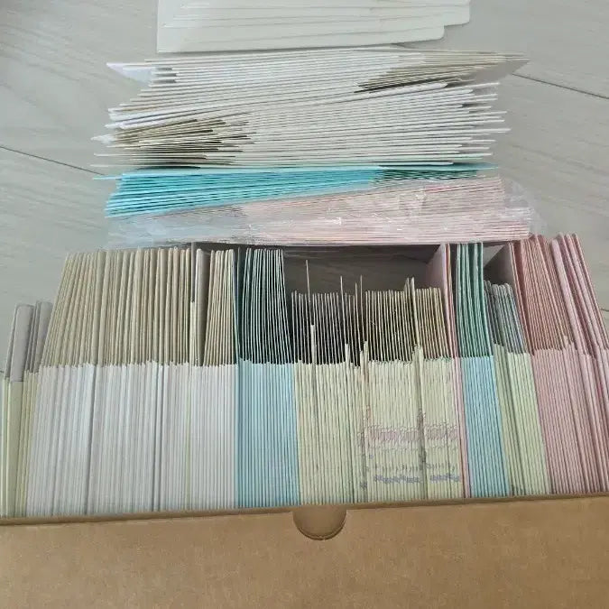 [BUNJANG] Photocard Transparent Window Paper Envelopes (200+ Count Bundle) / 포카 투명창 종이봉투 200장이상 일괄