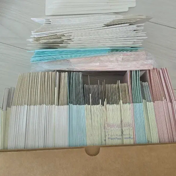 [BUNJANG] Photocard Transparent Window Paper Envelopes (200+ Count Bundle) / 포카 투명창 종이봉투 200장이상 일괄