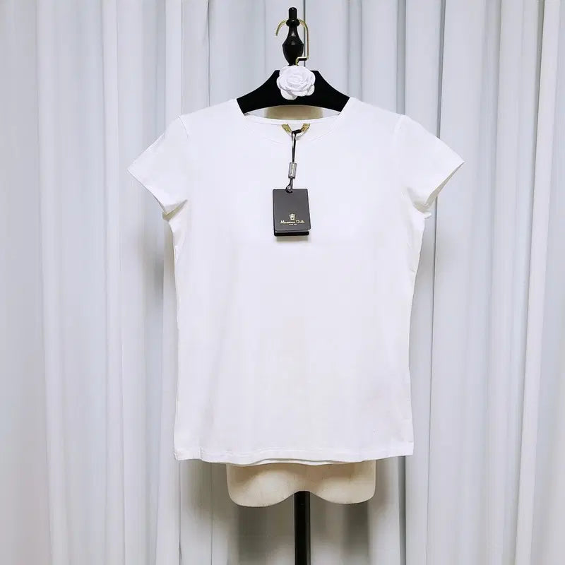 [BUNJANG] Massimo Dutti Basic Short Sleeve T-Shirt Women's S / 마시모두띠 베이직 반팔 티셔츠