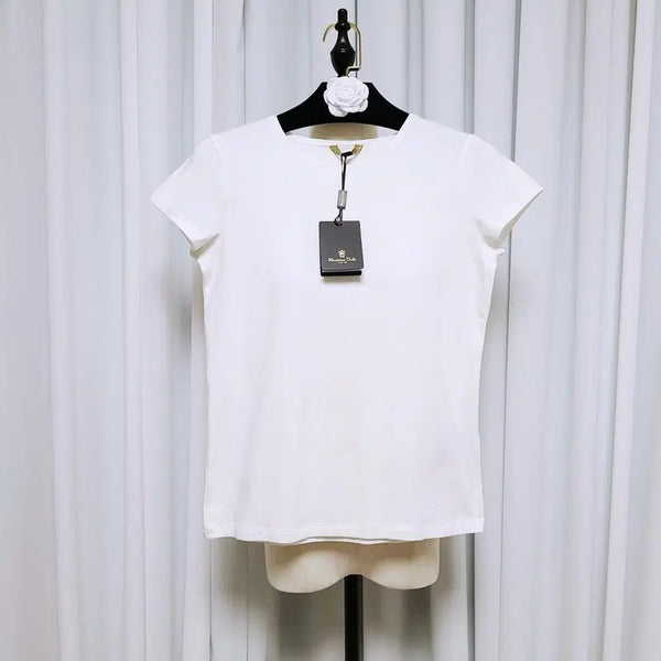 [BUNJANG] Massimo Dutti Basic Short Sleeve T-Shirt Women's S / 마시모두띠 베이직 반팔 티셔츠