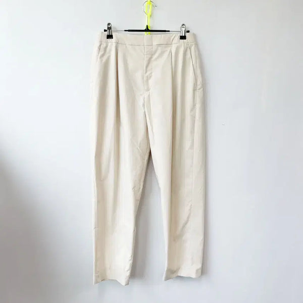 [BUNJANG] Uniqlo x Theory Pin Tucks Pants L / 유니클로 X 띠어리 핀턱바지 L 진스센스