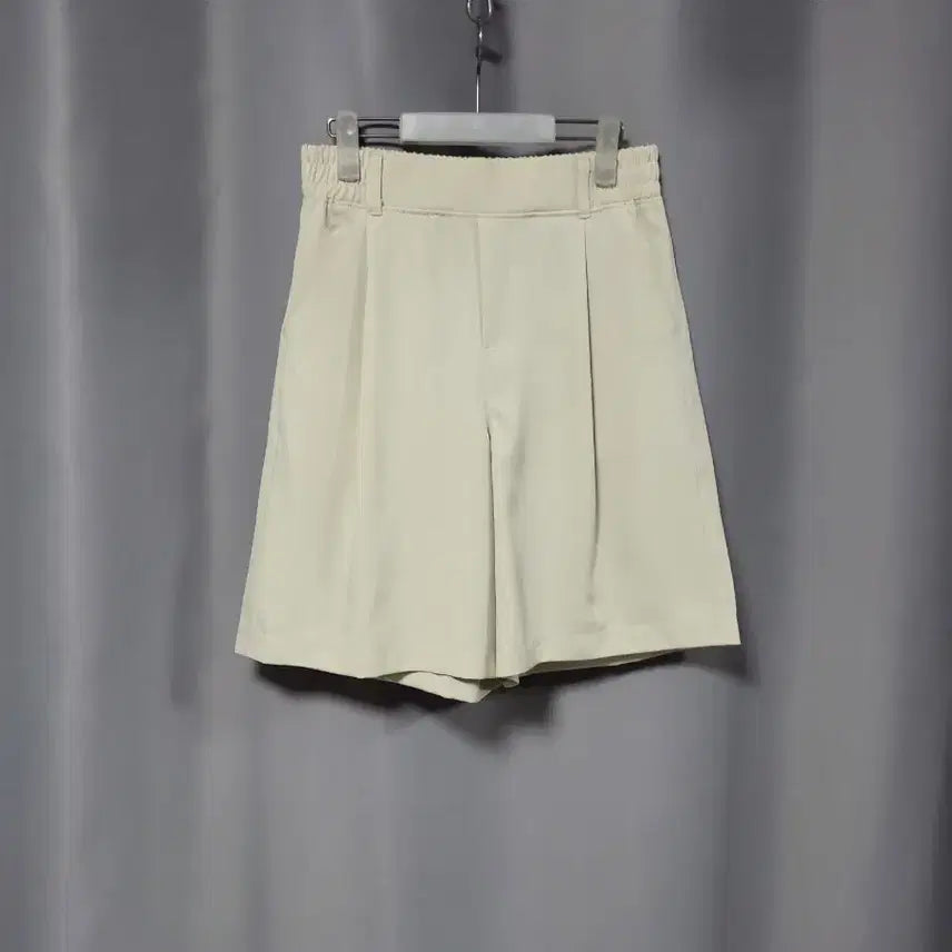 [BUNJANG] Pintuck Slacks Shorts / 핀턱 슬랙스 반바지