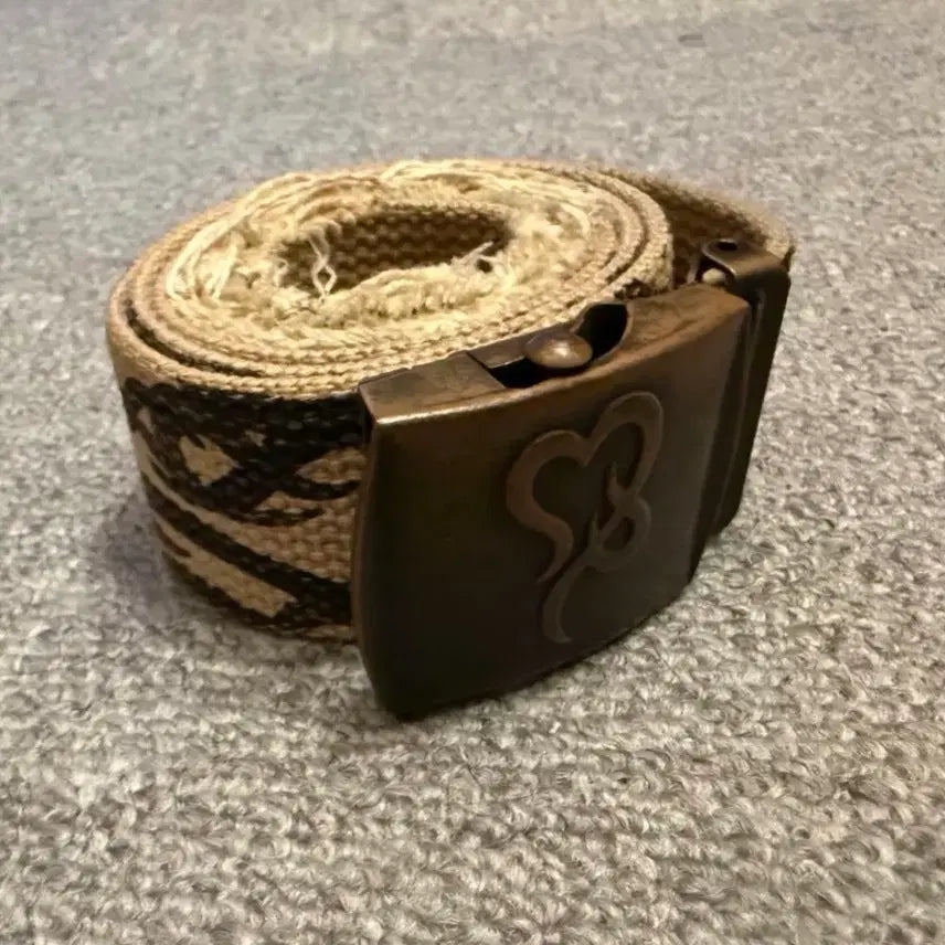 [BUNJANG] Number (N)ine 04AW Tribal Military Belt / 04AW 넘버나인 트라이벌 밀리터리 벨트