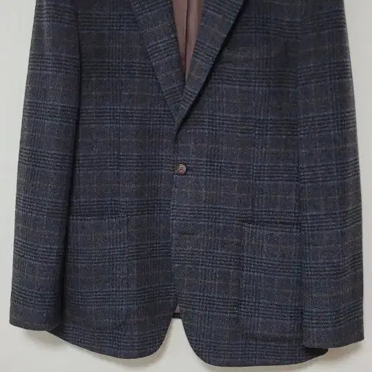 [BUNJANG] TG2 Check Wool Blend Blazer / TG2 체크 울 블레이저 100 사이즈