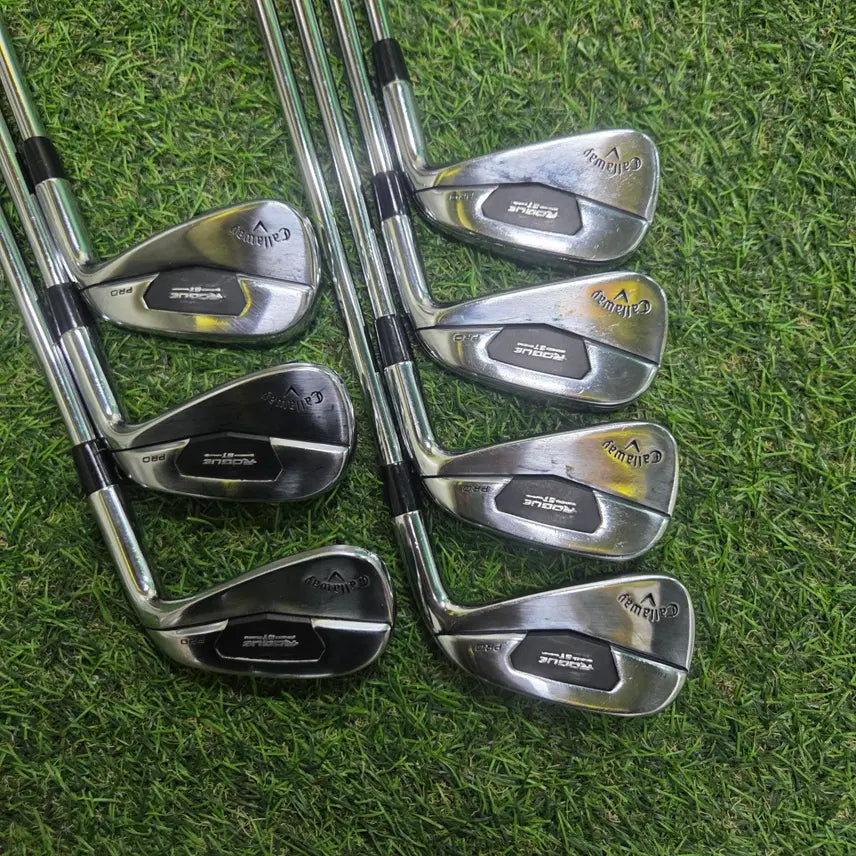[BUNJANG] Callaway Rogue ST Pro Men's Used Iron Full Set / 중고골프채 캘러웨이 로그 PRO 남성용 중고 아이언 풀세트