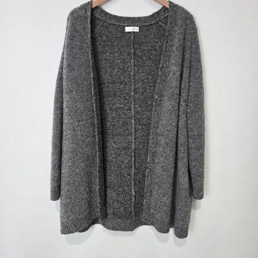[BUNJANG] Time Gray Knit Cardigan / 타임 그레이 니트 가디건 90