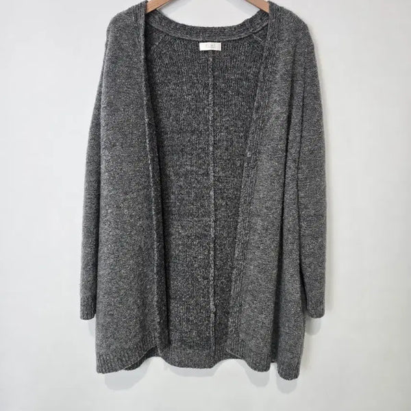 [BUNJANG] Time Gray Knit Cardigan / 타임 그레이 니트 가디건 90
