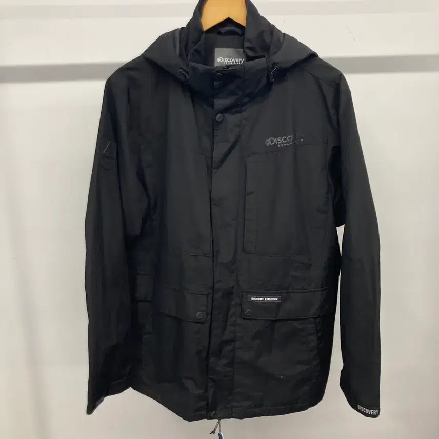 [BUNJANG] Discovery Hooded Windbreaker Jacket 105 New / 디스커버리 후드 바람막이 자켓 105 새제품