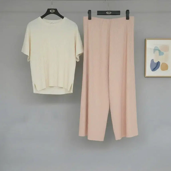 [BUNJANG] Zara Women's Wide Leg Pants Size L / 77 새상품 자라 여성 밴딩 바지 스판 통바지 와이드 팬츠 여자 새제품