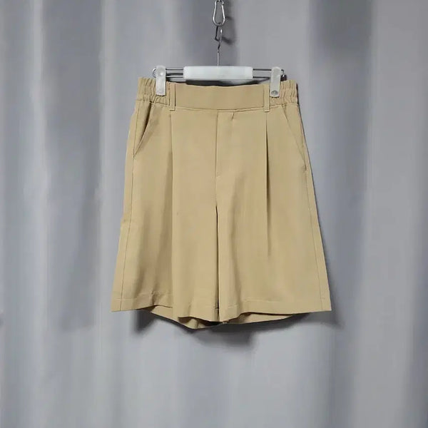 [BUNJANG] Pinched Pleats Shorts / 핀턱 슬랙스 반바지
