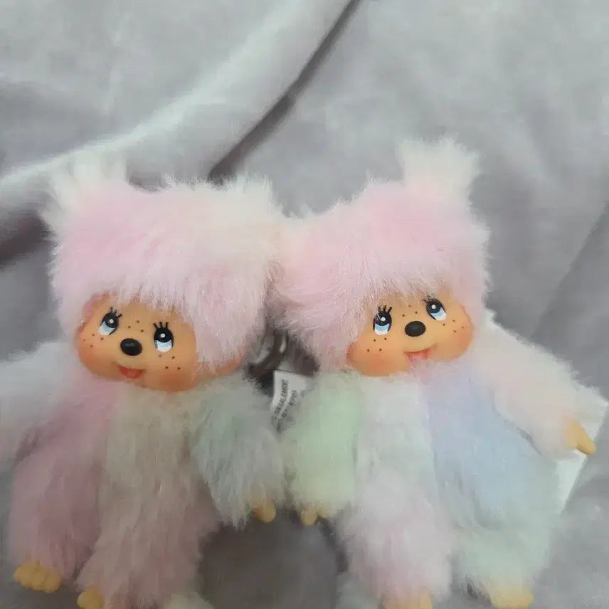 [BUNJANG] Tie-Dye Mini Keychain Set (2 pcs) / 타이다이 미니키링 2개 세트