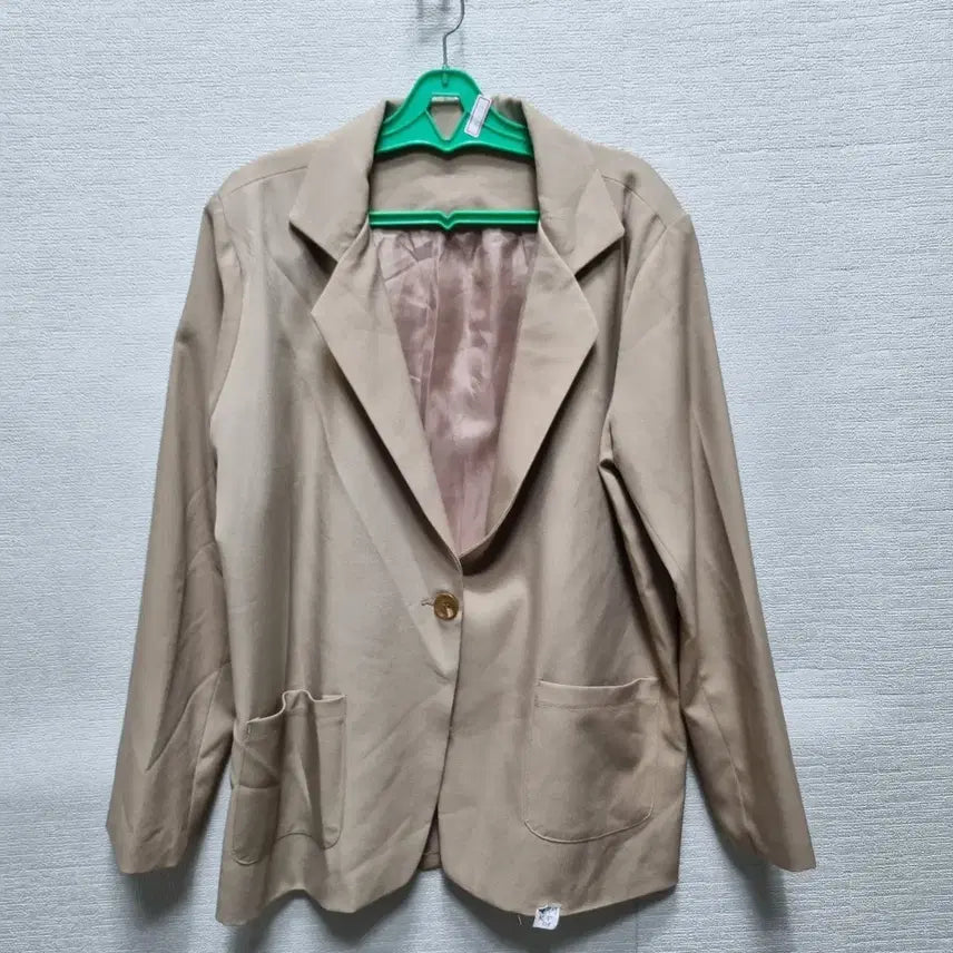 [BUNJANG] Beige Single Button Jacket / a298 싱글 버튼 재킷