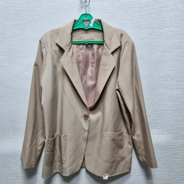 [BUNJANG] Beige Single Button Jacket / a298 싱글 버튼 재킷