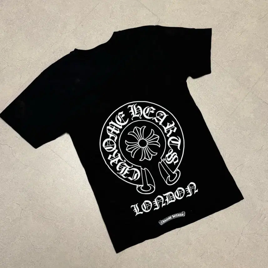 [BUNJANG] Chrome Hearts London Horseshoe Short Sleeve T-Shirt / 크롬하츠 런던 홀스슈 반팔