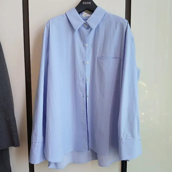[BUNJANG] Sienne Shirt Light Blue / 시엔느 셔츠