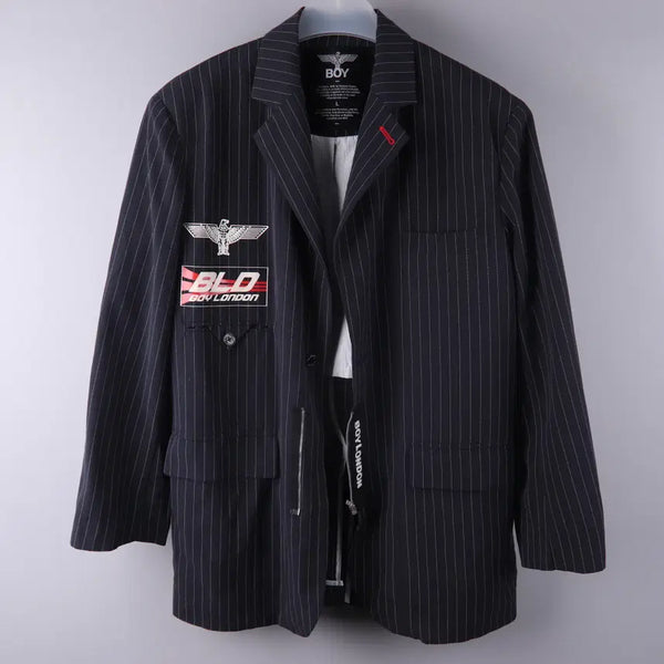 [BUNJANG] BOY LONDON Vintage Blazer Jacket Navy (L) / 보이런던(BOY LONDON) 빈티지 블레이저 자켓 네이비 (L)