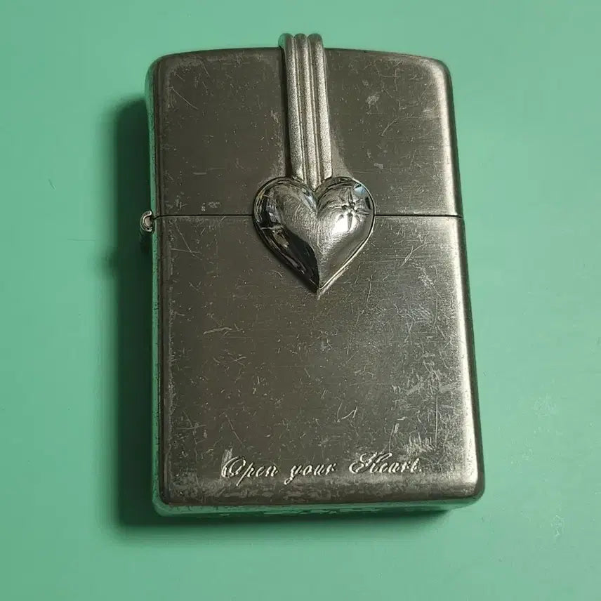 [BUNJANG] Zippo Secret My Heart Lighter (July 2004) / 지포 라이터 정품,2004년7월 시크릿 마이하트
