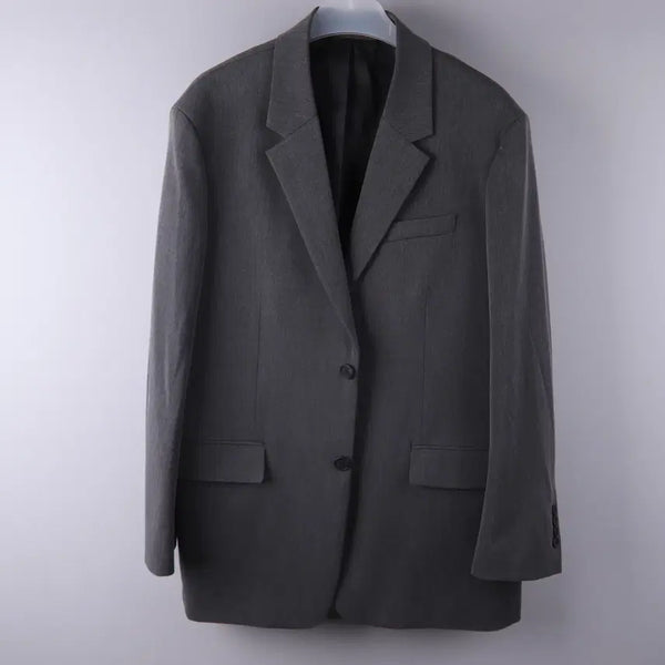 [BUNJANG] Musinsa Standard Oversized Blazer Medium Grey (2XL) / 무신사 스탠다드 오버사이즈 블레이저 미디엄 그레이 (2XL)