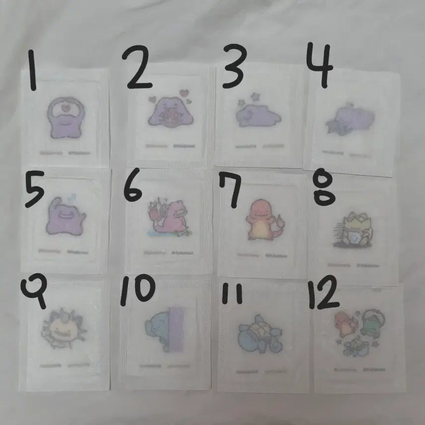 [BUNJANG] Colorgram Metamon Sub-Sticker Sealed / [미개봉]메타몽X컬러그램 띠부씰