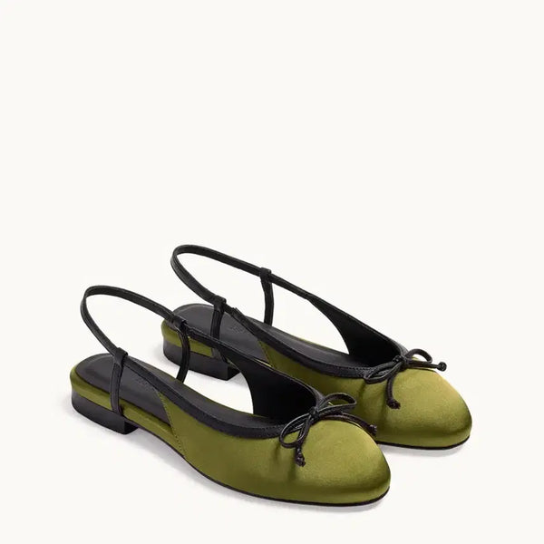 [BUNJANG] Essais Neria Slingback Shoes (Olive) / 에세이즈 네리아 슬링백 ESSAIS NERIA 230 사이즈