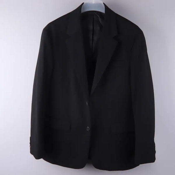[BUNJANG] Musinsa Standard Oversized Blazer Black (M) / 무신사 스탠다드 오버사이즈 블레이저 블랙 (M)