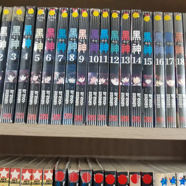 [BUNJANG] Heuksin Complete Set Volumes 1-19 Used Manga / 흑신 1-19 완결 중고만화책 만화짱많아 프로안전상점
