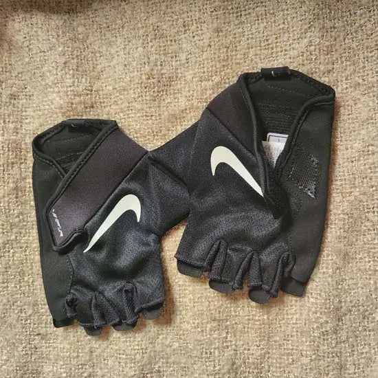[BUNJANG] Nike Training Gloves Black L / 나이키 헬스 장갑 글러브