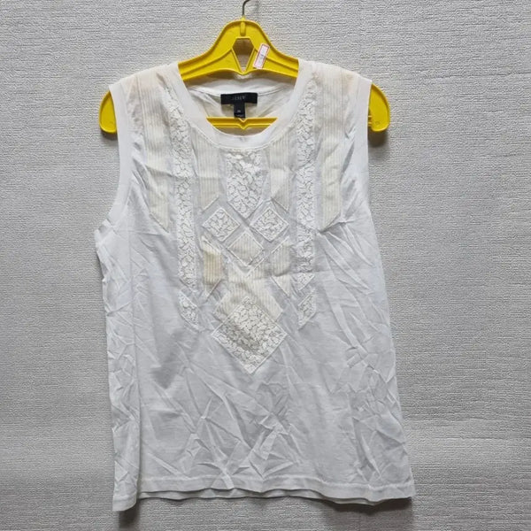 [BUNJANG] Sleeveless Lace Blouse / a304 민소매 레이스 블라우스