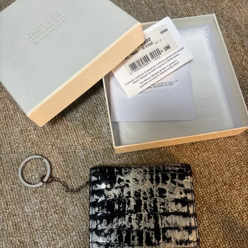 [BUNJANG] Maison Margiela Keychain Cardholder / 메종마르지엘라 키링 카드지갑