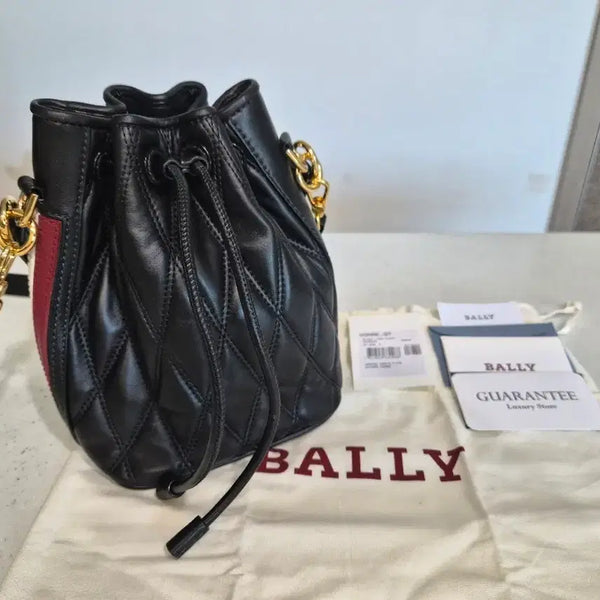 [BUNJANG] Bally Quilted Bucket Bag DONAE / 발리 퀼팅 버킷백